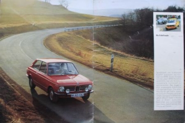 BMW 1800 Touring Modelprogram 1971 Carbrochure (9289)